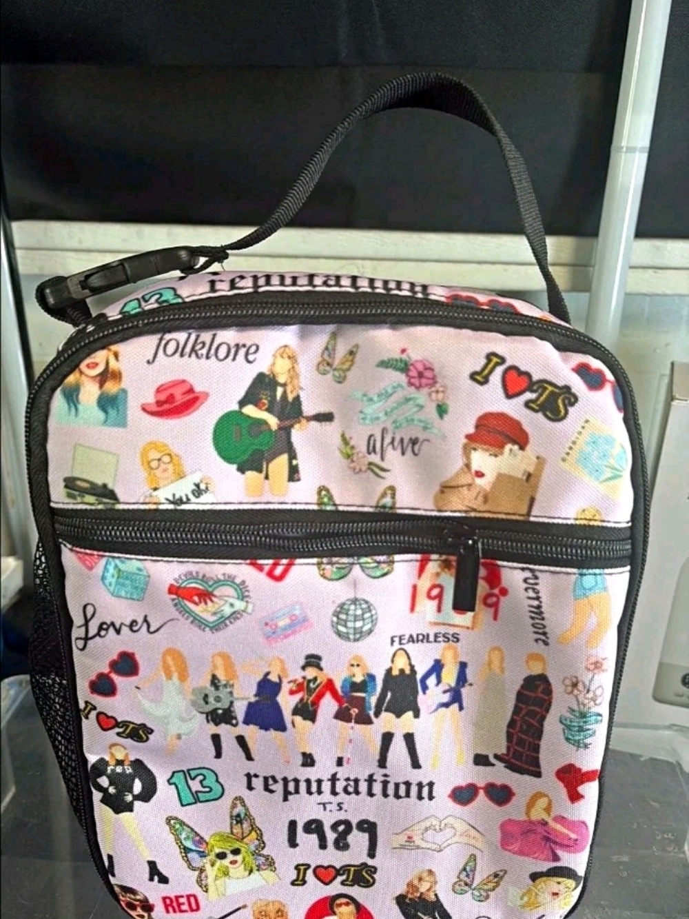 Qty 2 Taylor Swift Inspired Pink Graphic Crossbody Bag